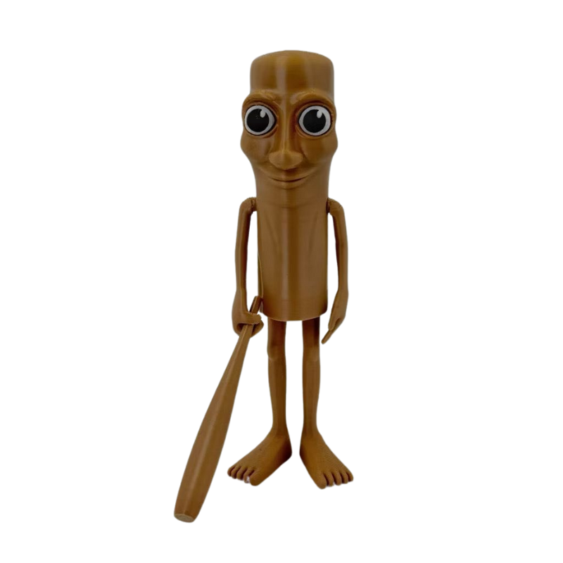 Bonecos Meme TikTok - Tung Sahur - Tubarão Tralalero - Crocodilo Bombardino